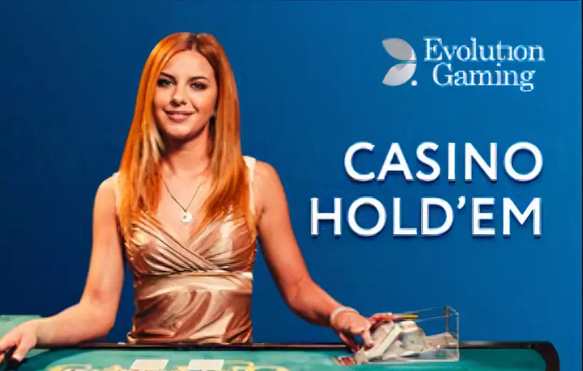 Play Casino Holdem with a live dealer.